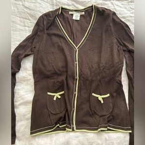 vintage silk cardigan